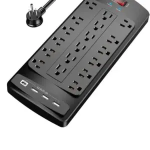 18 Outlets Surge Protector Power Strip