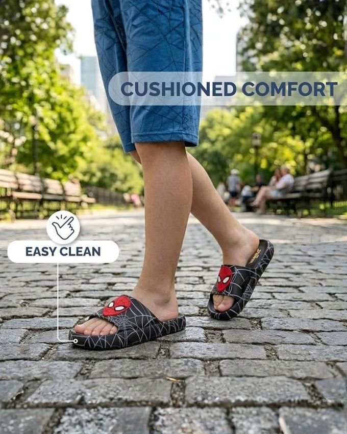 Josmo Marvel Spiderman Slides For Men