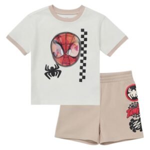 Spiderman Short Sleeve Crew Neck